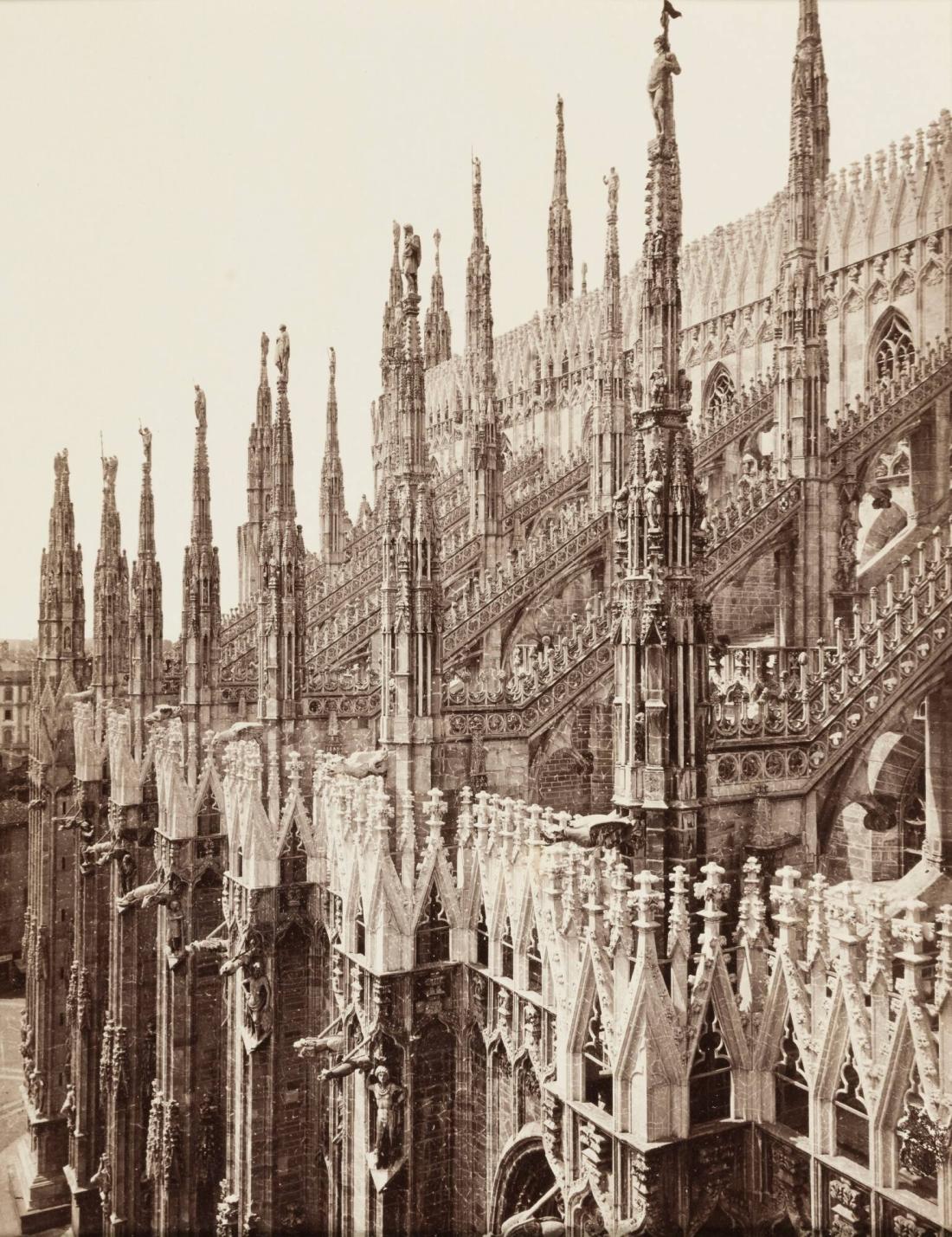 3881. Milano, Dettaglio delia Cattdrale