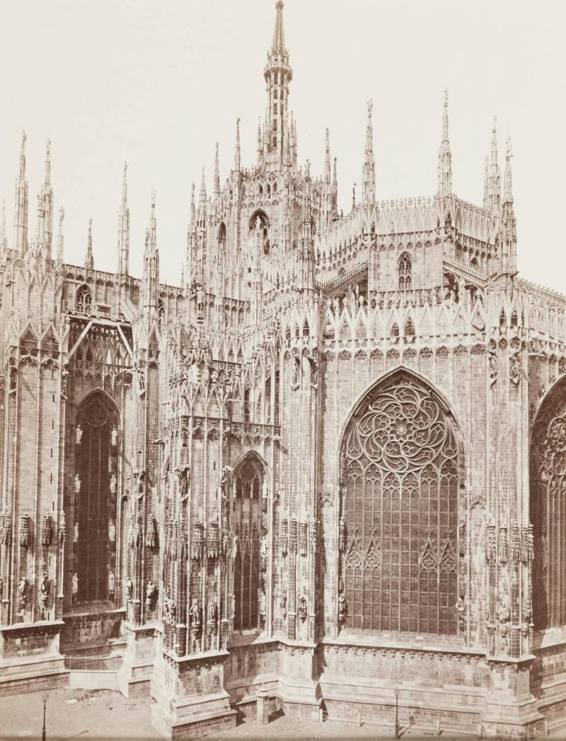 3824. Milano. La Cattedrale di Tergo