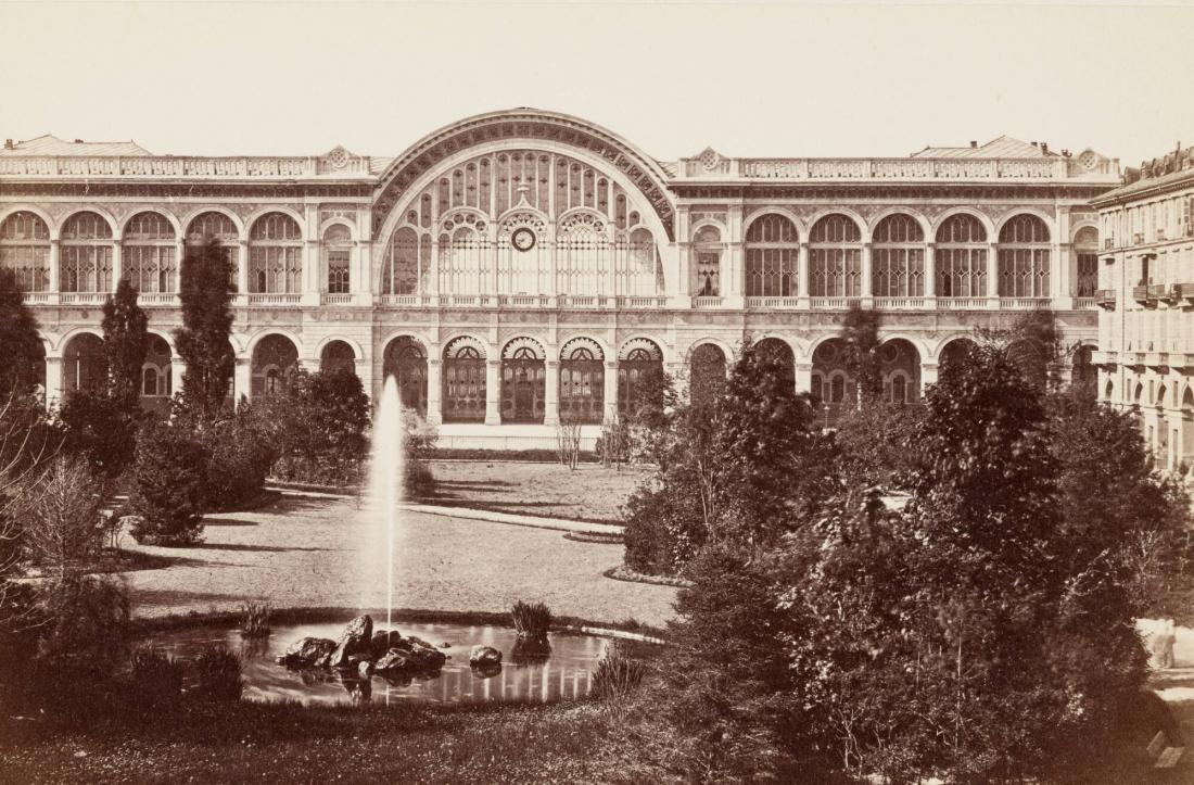 3702. Torino. La Stazione e il Giardino