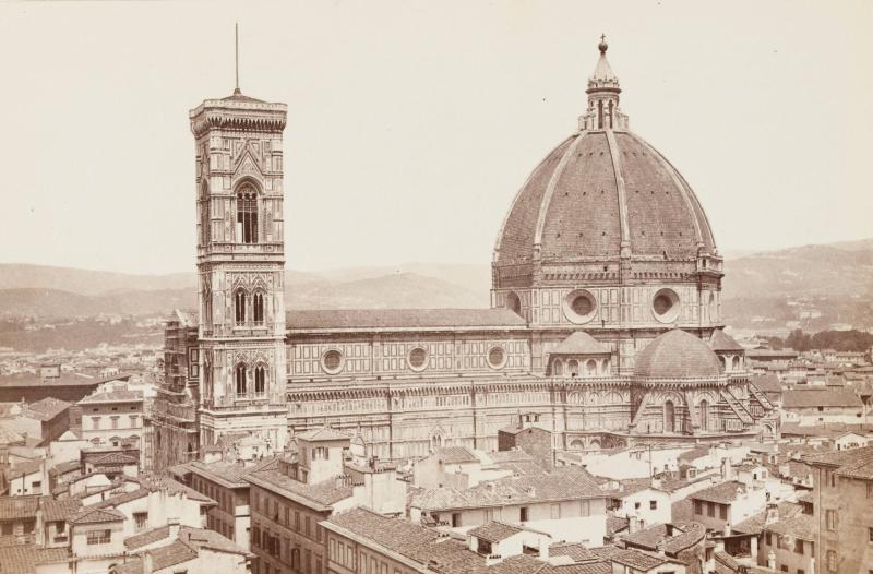 3021. Firenze. La Cattedrale da or S. Michele