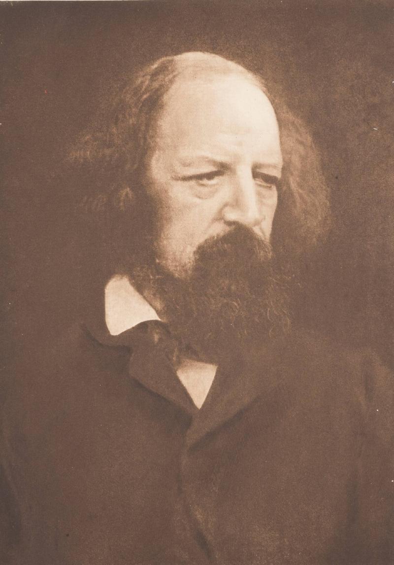 Alfred Lord Tennyson. From the book Alfred, Lord Tennyson and his friends, T. Fischer Urwin, Paternoster Square, London 1893