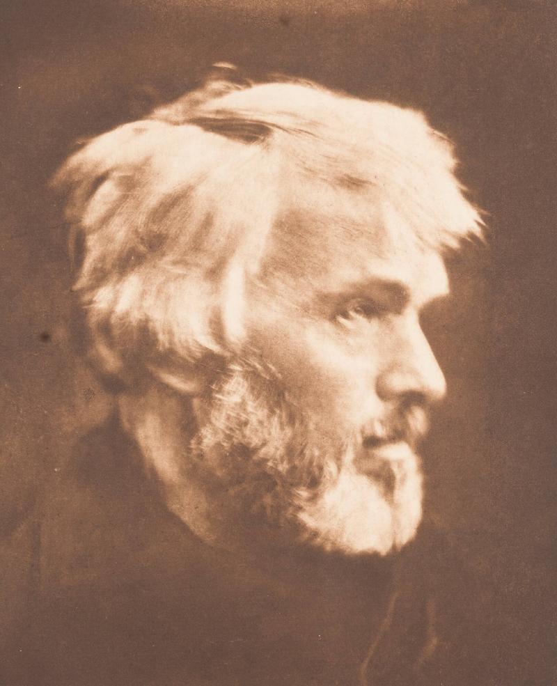 Thomas Carlyle. From the book Alfred, Lord Tennyson and his friends, T. Fischer Urwin, Paternoster Square, London 1893