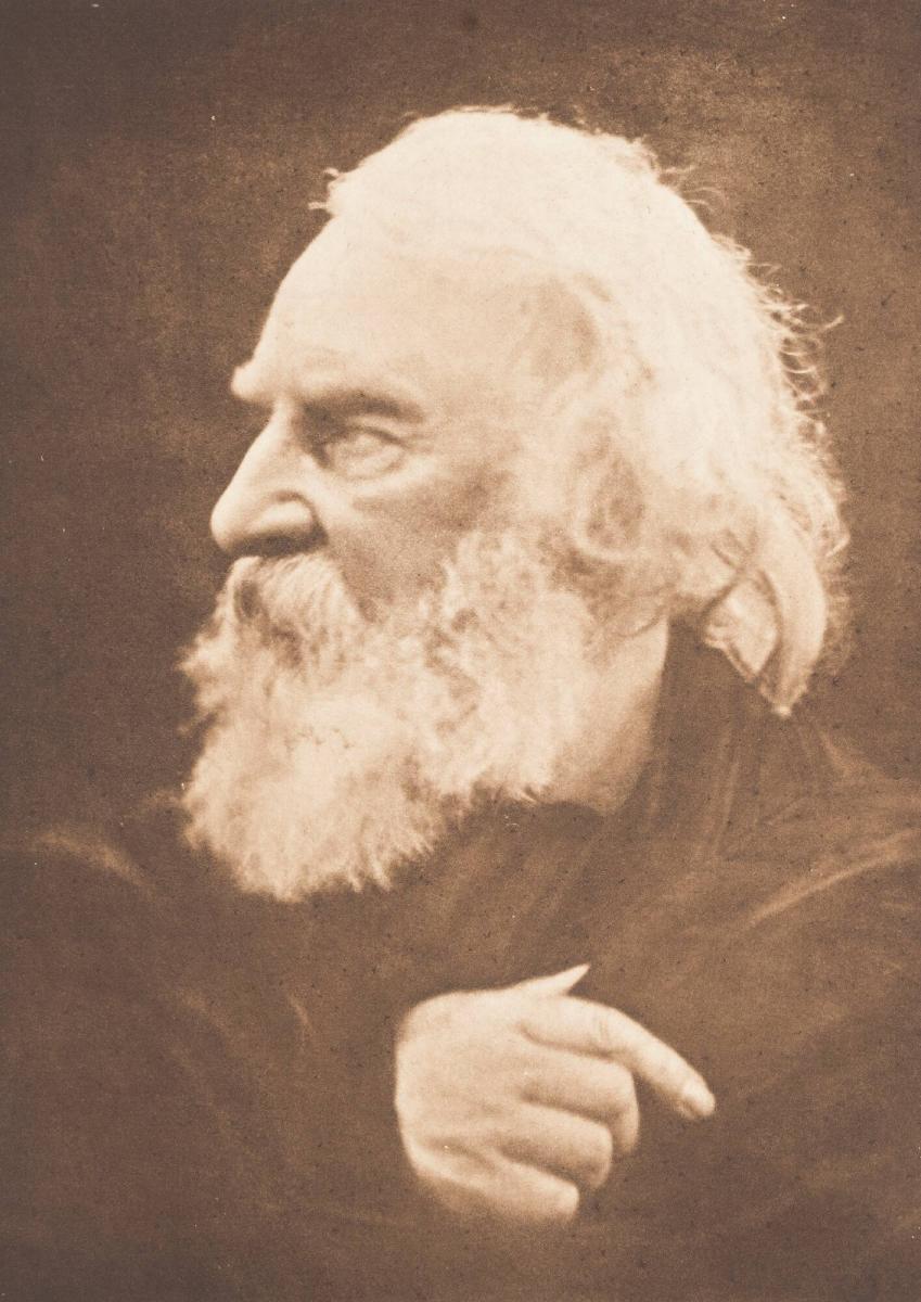 W. H. Longfellow. From the book Alfred, Lord Tennyson and his friends, T. Fischer Urwin, Paternoster Square, London 1893