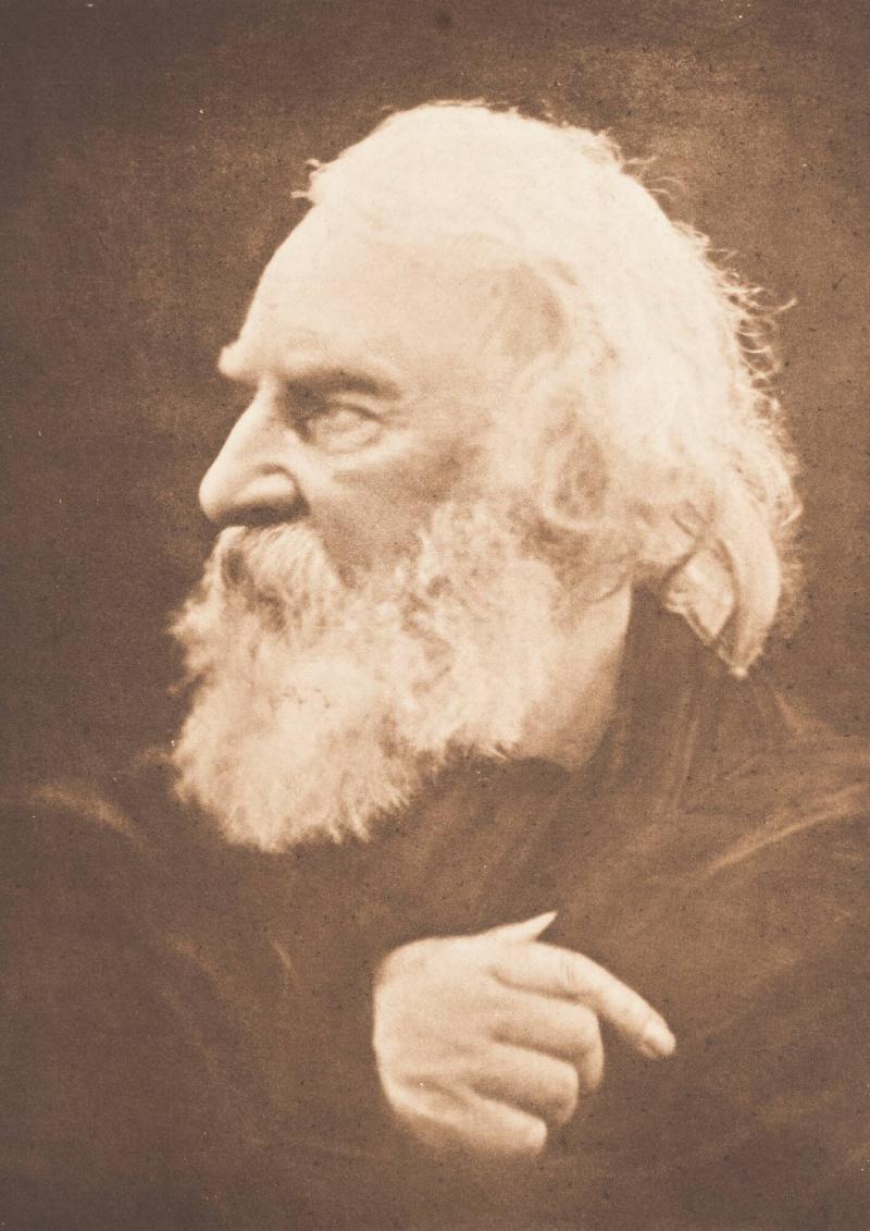 W. H. Longfellow. From the book Alfred, Lord Tennyson and his friends, T. Fischer Urwin, Paternoster Square, London 1893