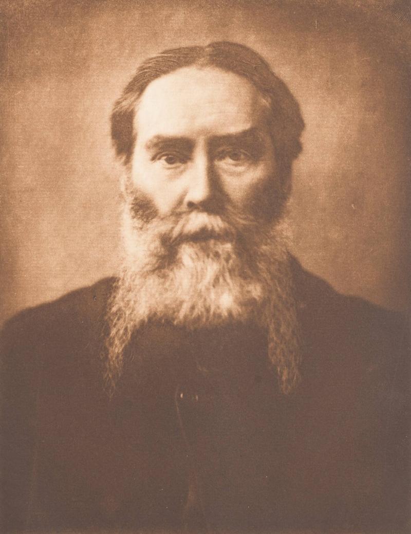 James Russell Lowell. From the book Alfred, Lord Tennyson and his friends, T. Fischer Urwin, Paternoster Square, London 1893