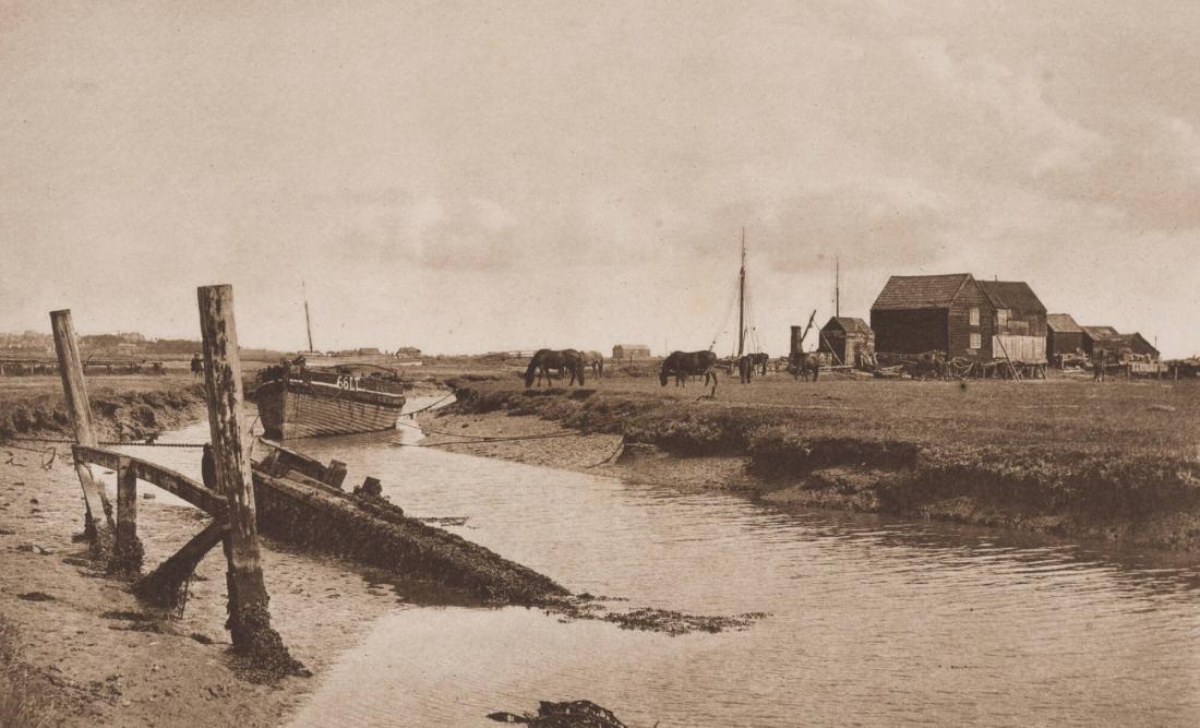 A Tidal River. From the book Sun Artists av W Arthur Boord, New York, 1891