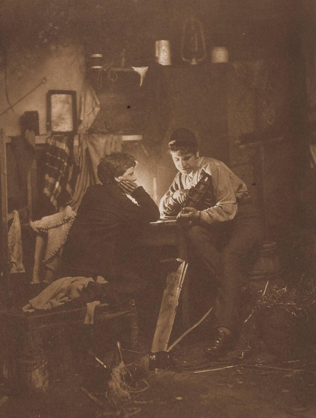 The Boatbuilders. From the book Sun Artists av W Arthur Boord, New York, 1891
