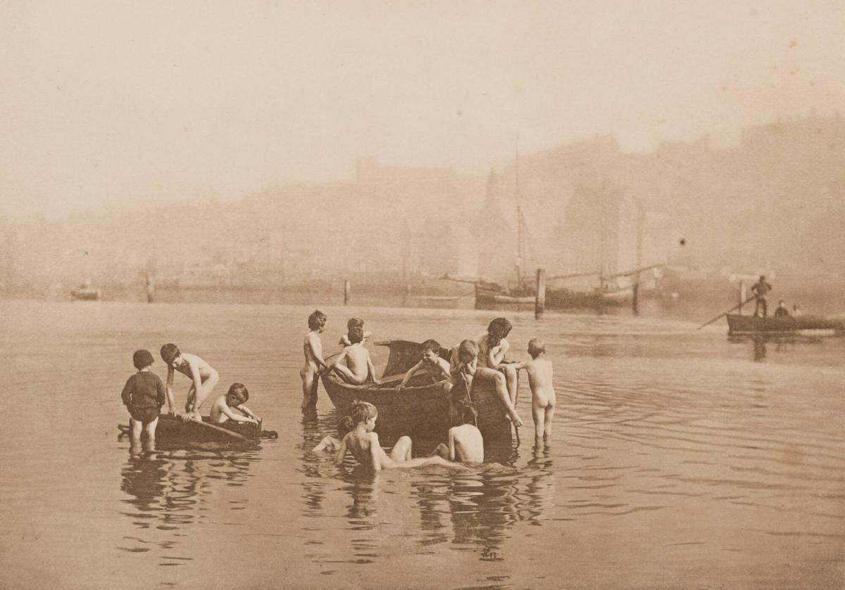 Water-rats. From the book Sun Artists av W Arthur Boord, New York, 1891