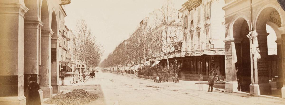 Nice. Avenue de la Gare