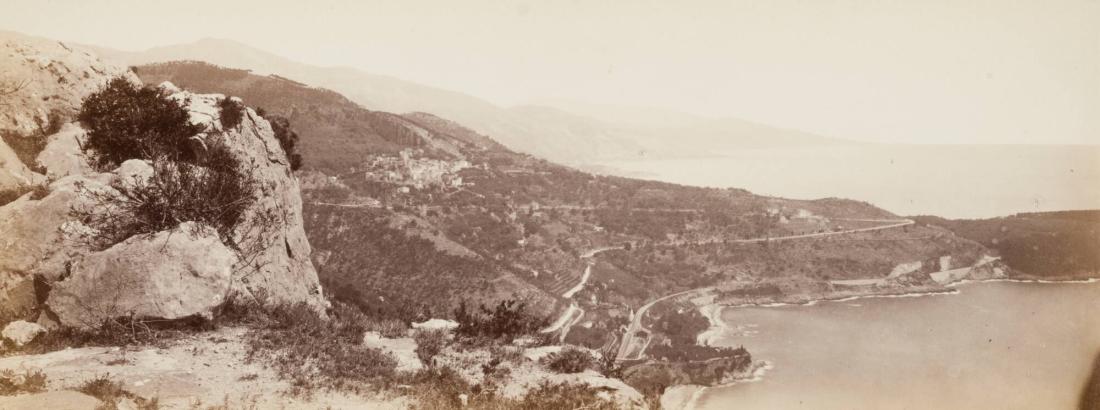 Roquebrune. Route de la Corniche