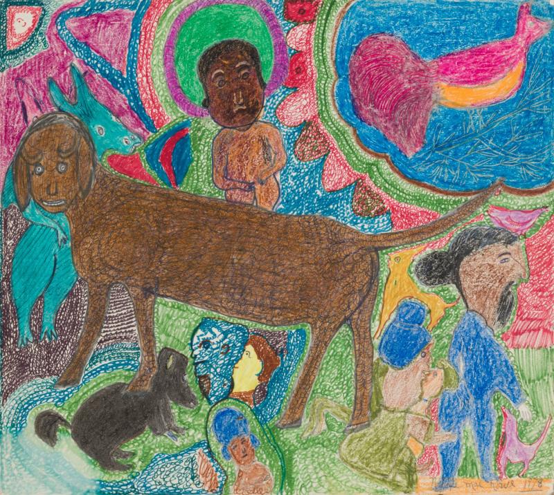 Untitled (Big Brown Dog)