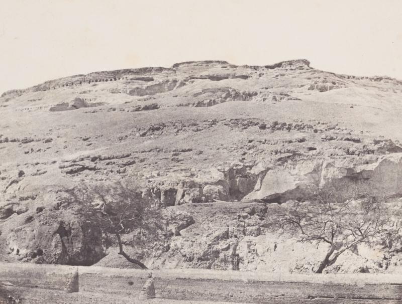Haute Égypte.  Nécropole de Lycopolis. (Planche 12). Ur boken Egypt, Nubia, Palestine, and Syria: photographic pictures collected during the years 1849, 1850, and 1851.  Part 13