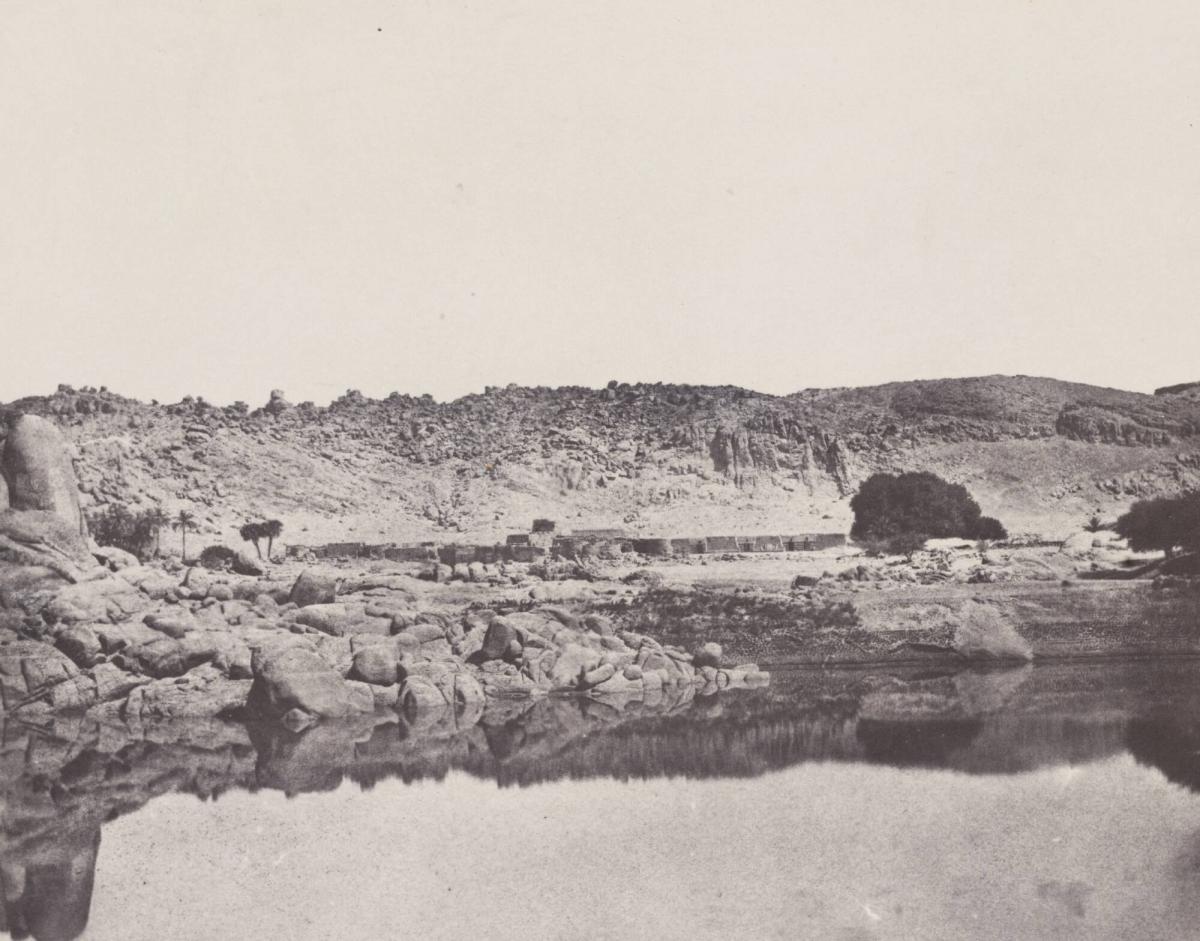 Nubie.  Rive Septentrionale du Nil (Planche 84). Ur boken Egypt, Nubia, Palestine, and Syria: photographic pictures collected during the years 1849, 1850, and 1851.  Part 13