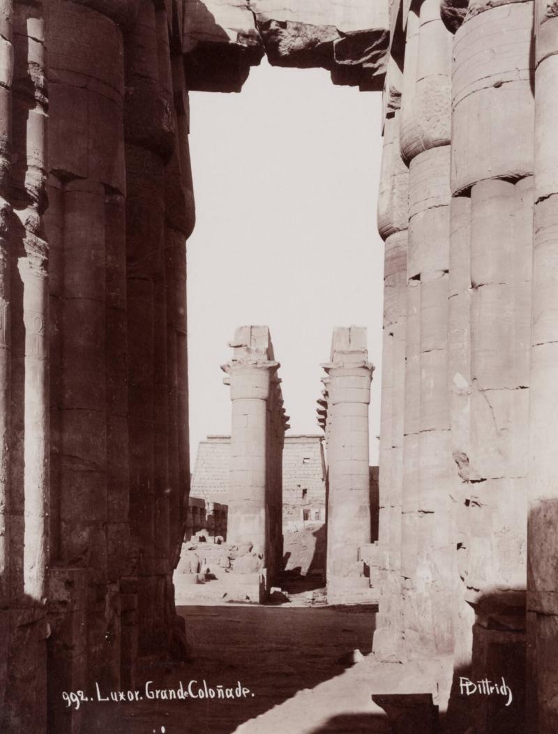 992. Luxor. Grande Colonade