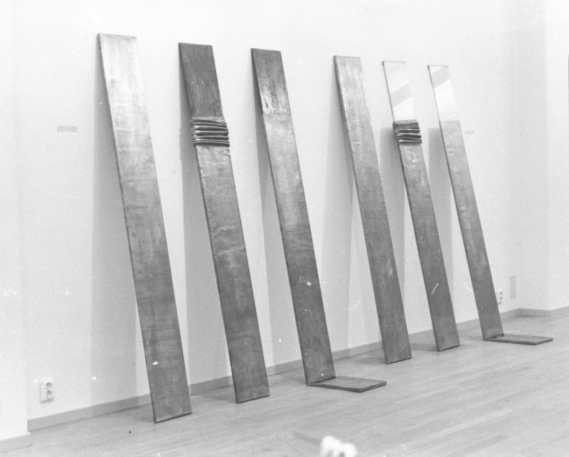 Three - Iron Plates. Three - Glass Plates