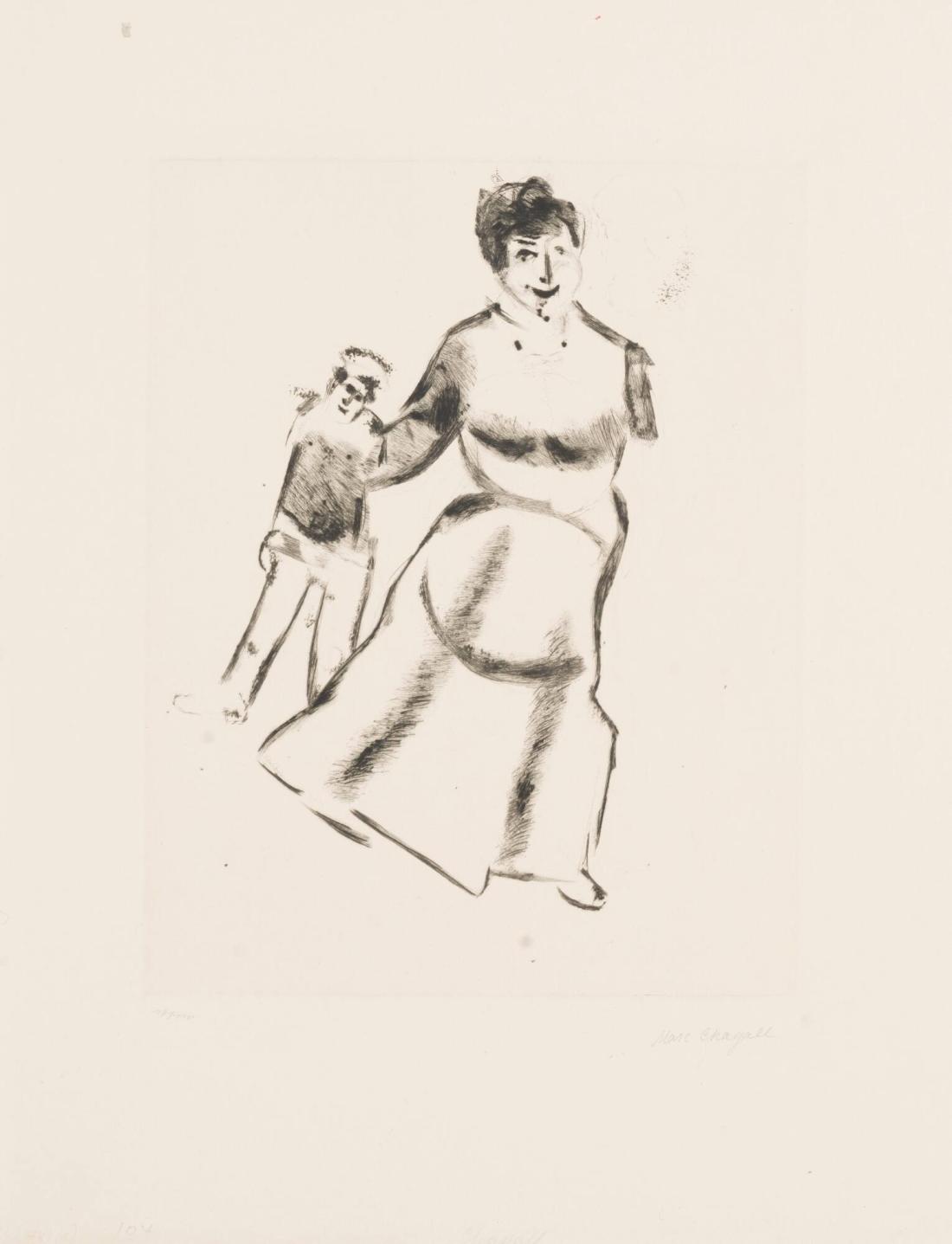 Frau und Kind
