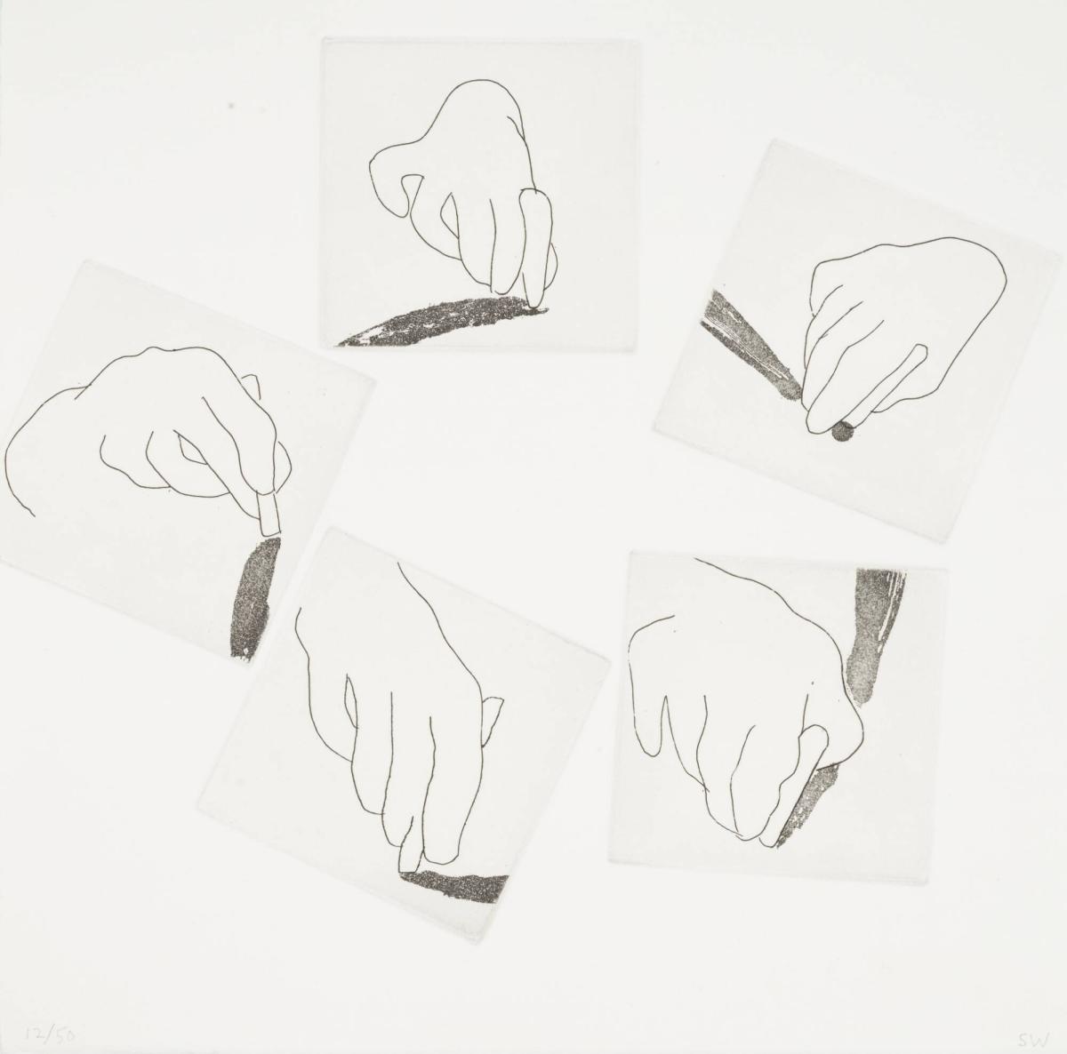 Hand drawing circle. From Handbook