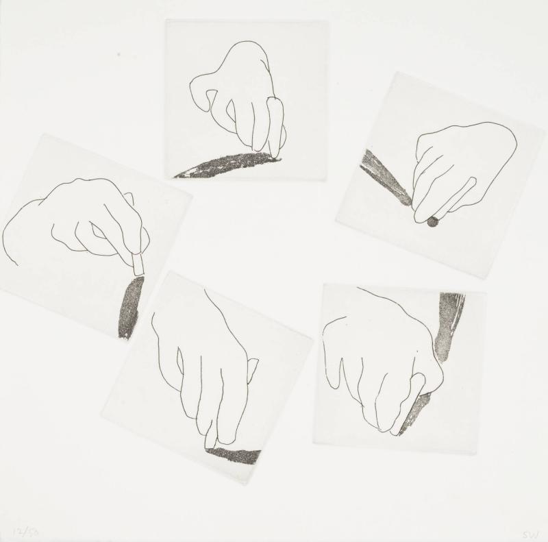 Hand drawing circle. From Handbook