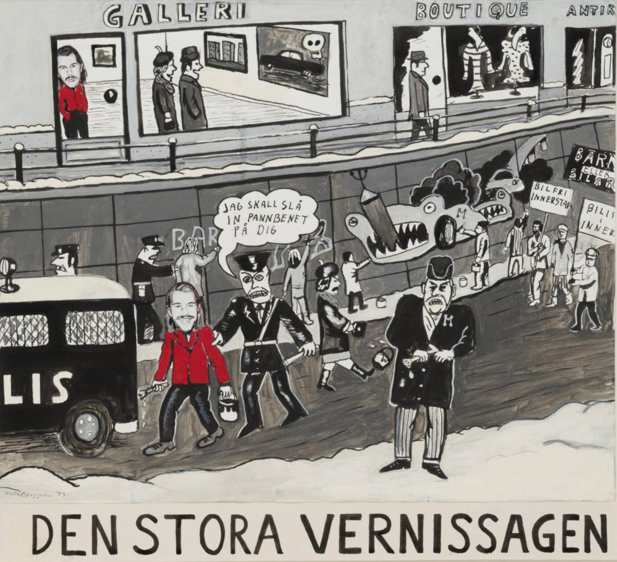 Den stora vernissagen - Hornsgatspuckeln och Galleri Händer