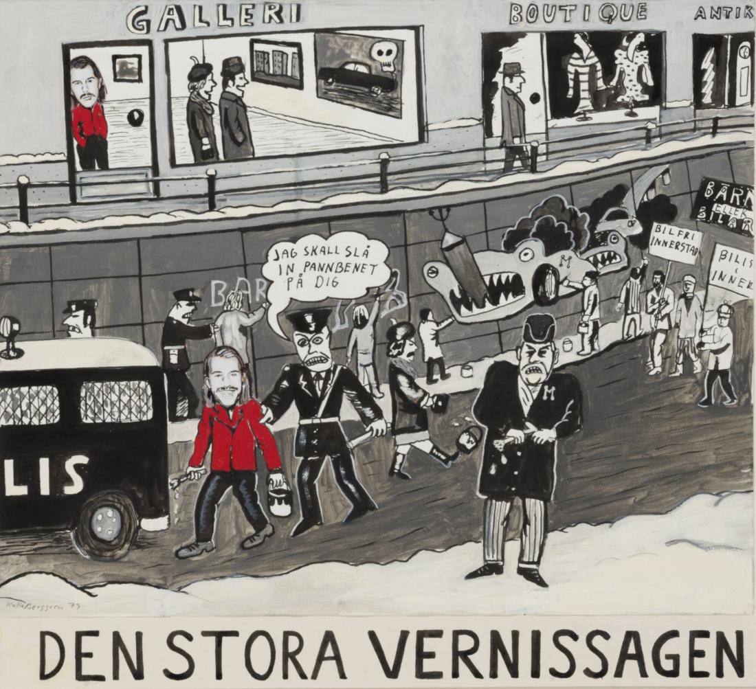 Den stora vernissagen - Hornsgatspuckeln och Galleri Händer