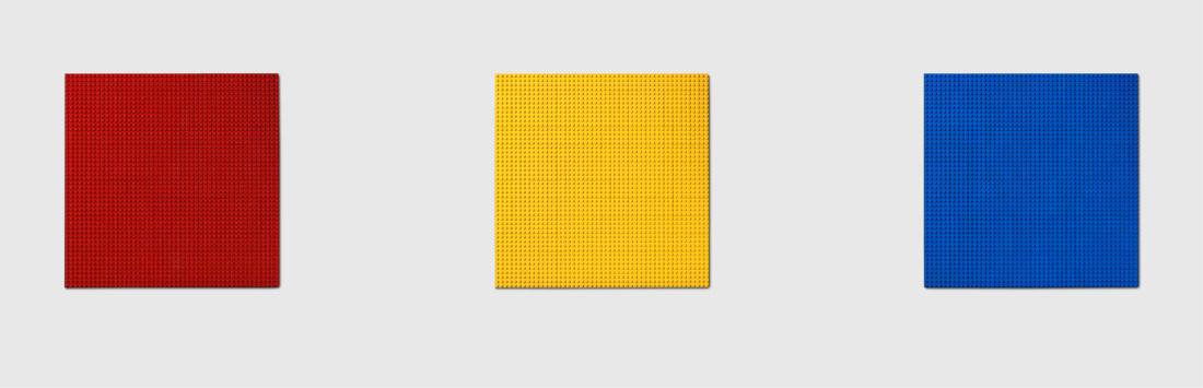 Pure Red Colour, Pure Yellow Colour, Pure Blue Colour