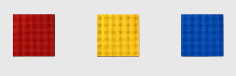 Pure Red Colour, Pure Yellow Colour, Pure Blue Colour