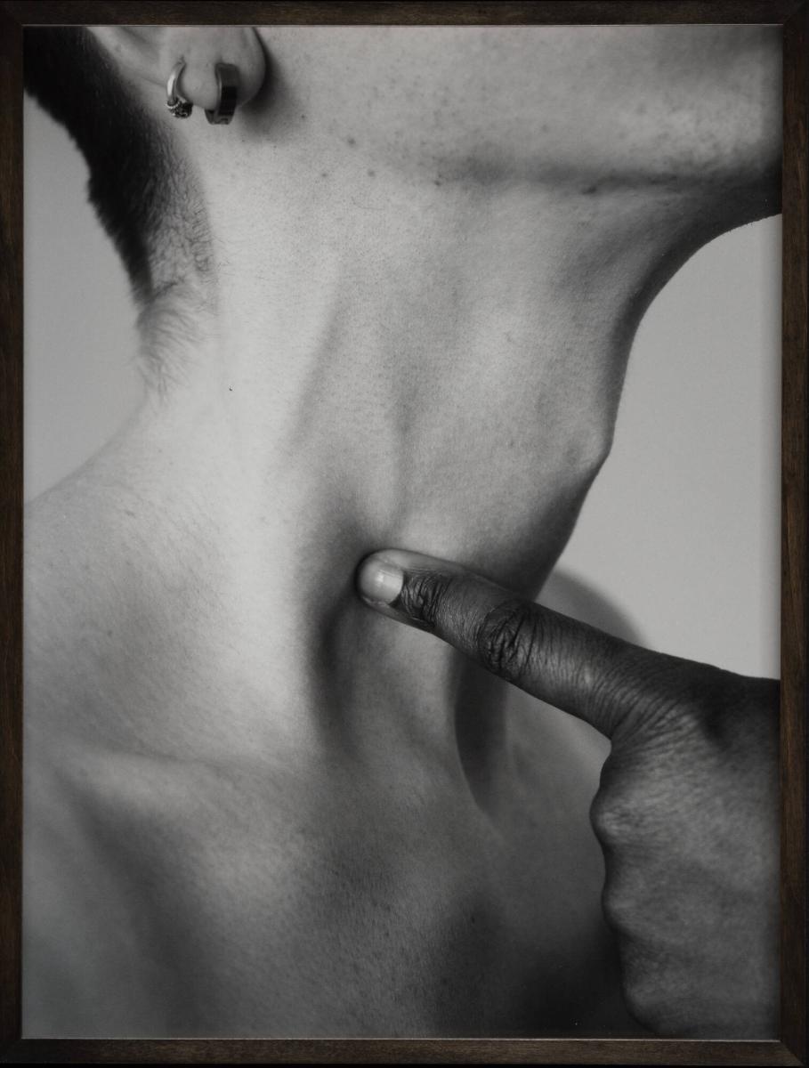 Untitled (Finger Neck). From the series 08-18 (Past Perfect)