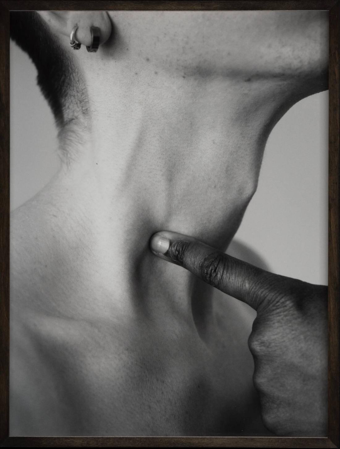 Untitled (Finger Neck). From the series 08-18 (Past Perfect)