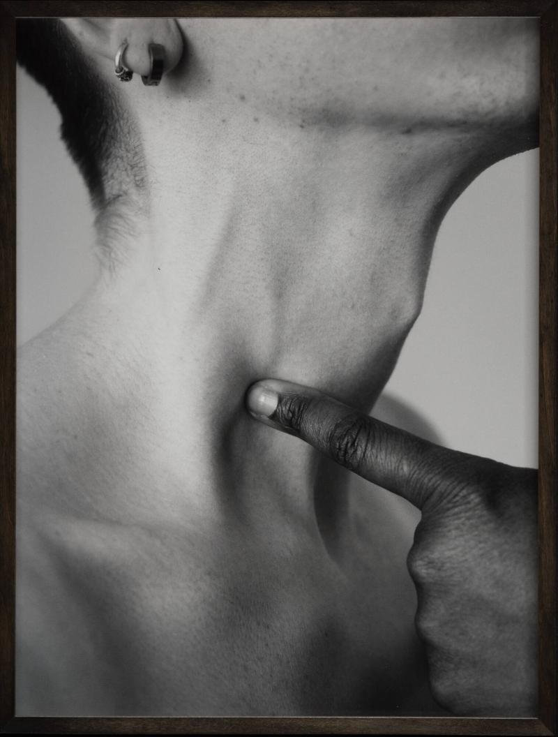 Untitled (Finger Neck). From the series 08-18 (Past Perfect)