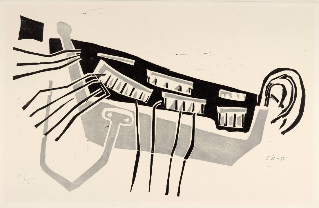 Detalj av flygplanskyrkogård