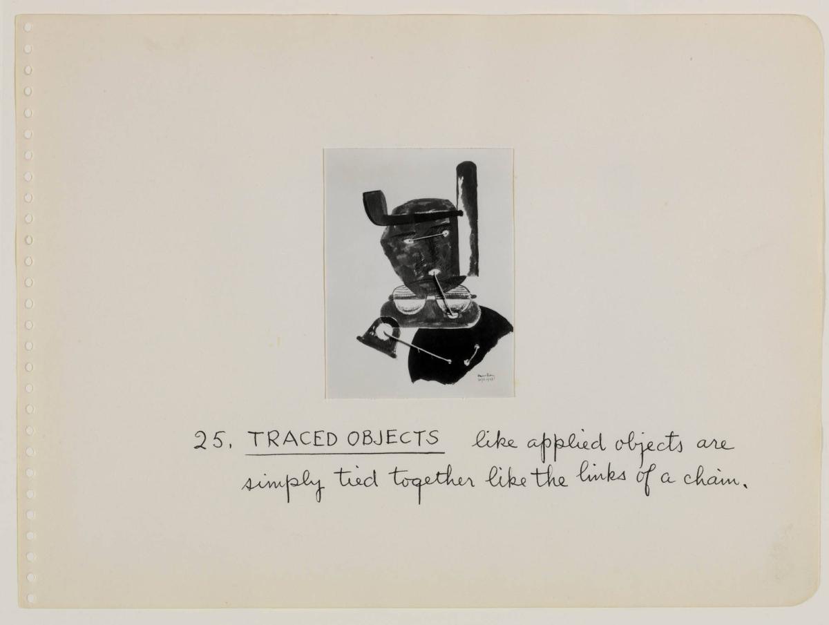 25. TRACED OBJECTS. From the Album Objects of My Affection