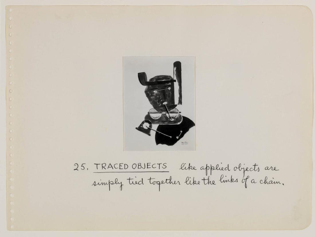 25. TRACED OBJECTS. From the Album Objects of My Affection