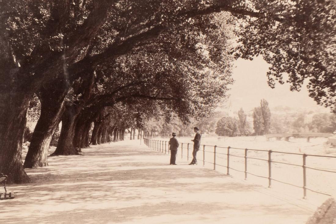 Tyrolen Meran. Gisela-promenaden