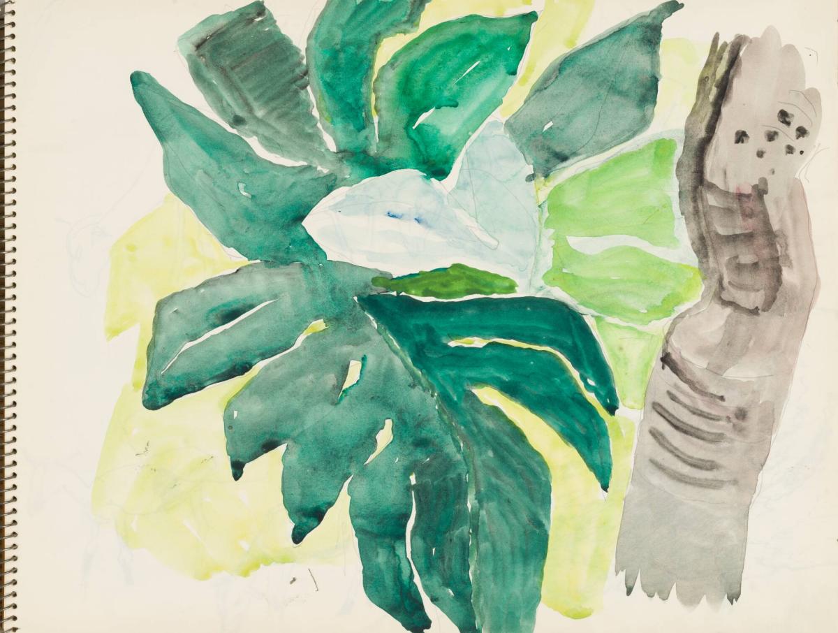 Skissblock nr 92, New York, Martinique, Amboise, fem syskon