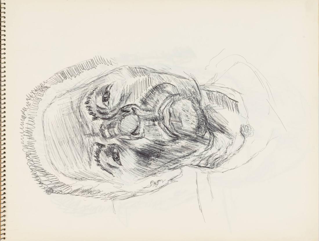 Skissblock nr 92, New York, Martinique, Amboise, fem syskon