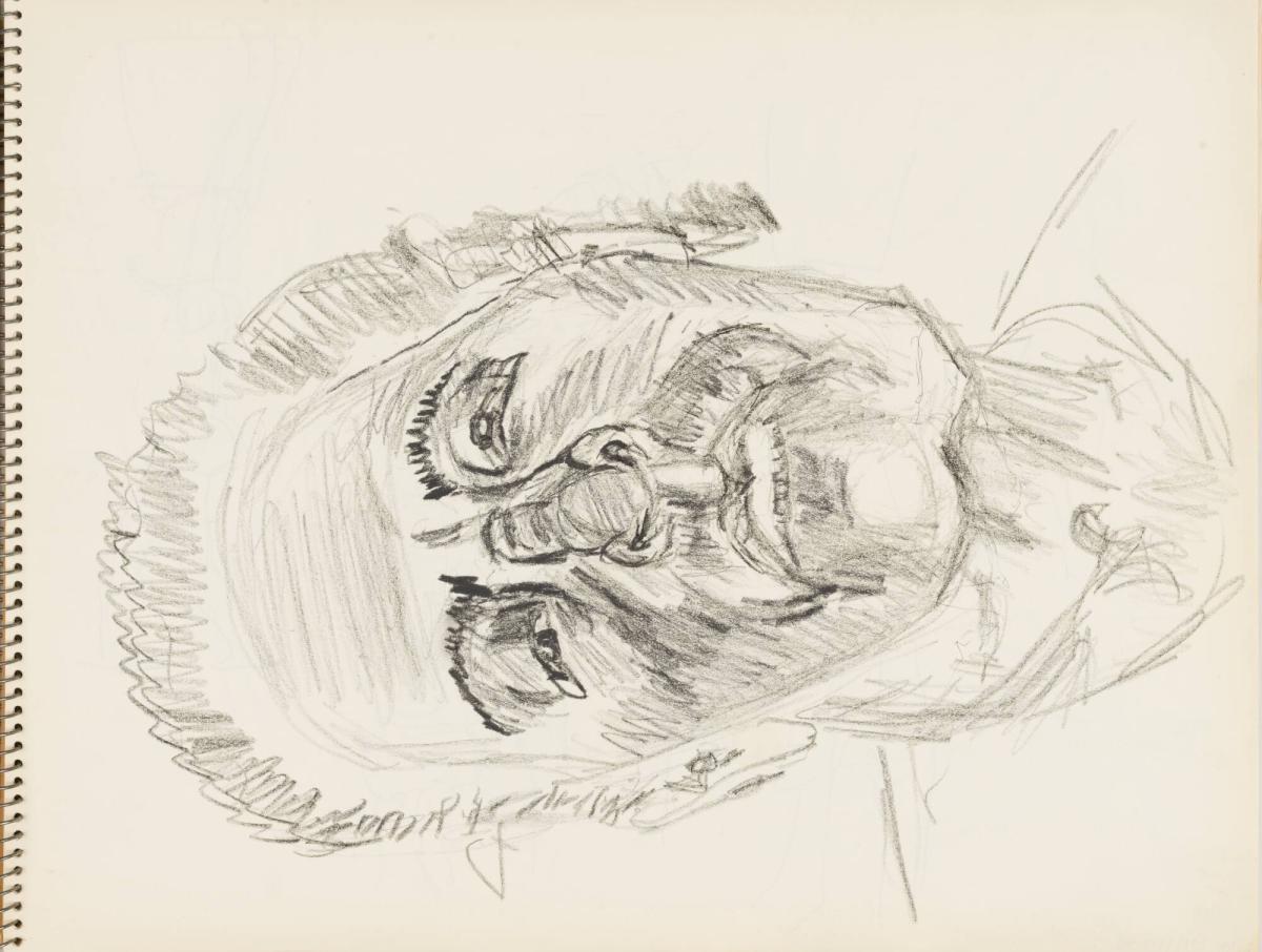 Skissblock nr 92, New York, Martinique, Amboise, fem syskon