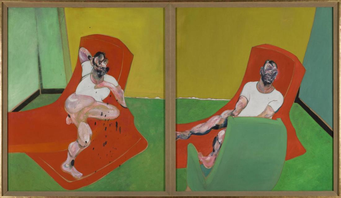 Double Portrait of Lucian Freud and Frank Auerbach