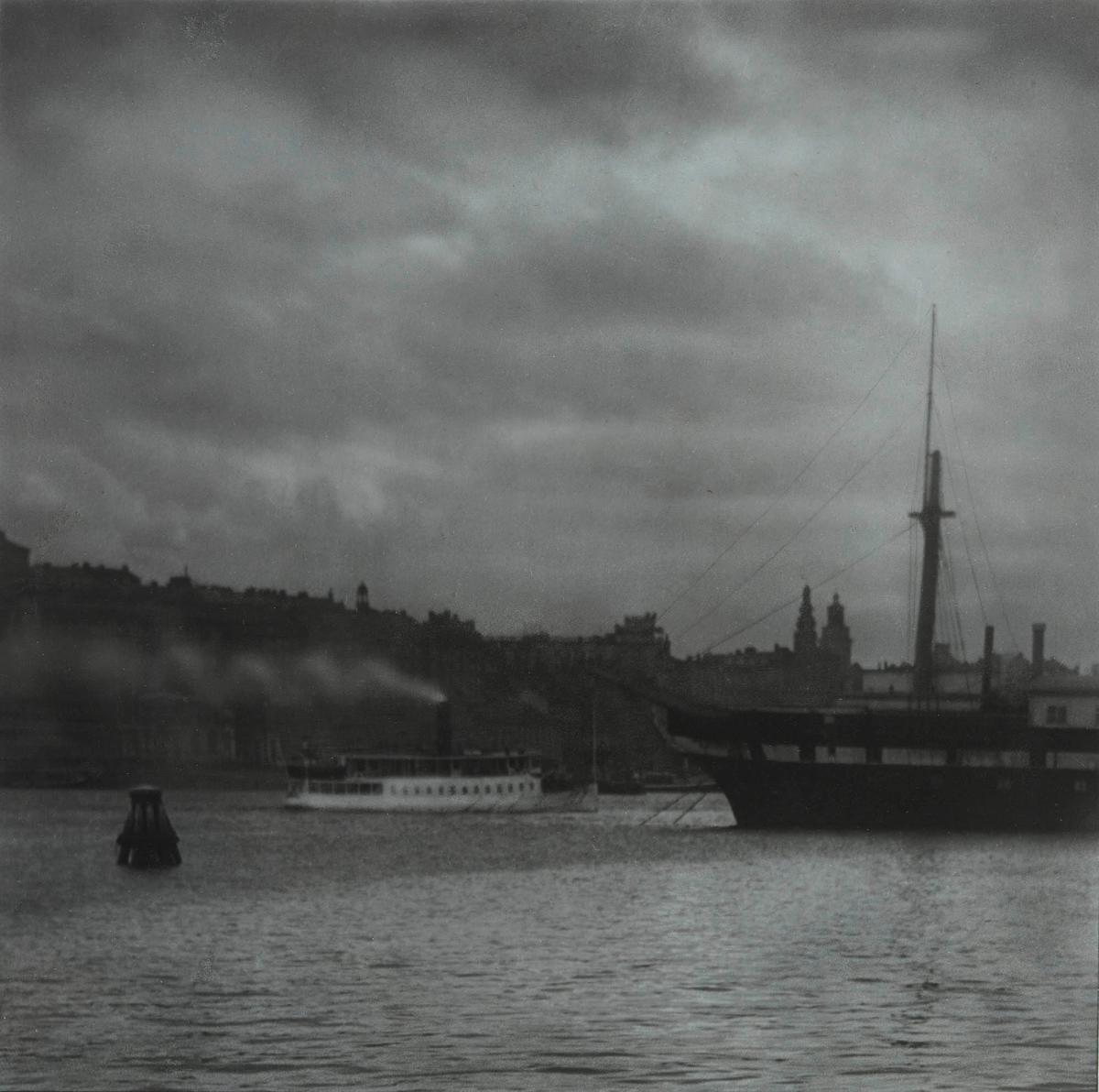 Utsikt från Skeppsholmen mot Södermalm, Stockholm