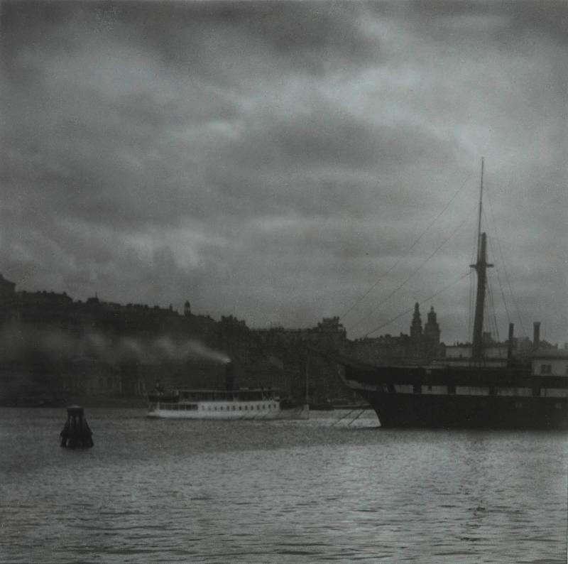 Utsikt från Skeppsholmen mot Södermalm, Stockholm