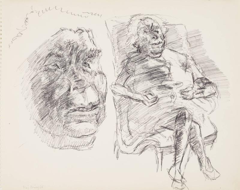 Skissblock nr 75, Frimärket, motstånd, Maj Bring, Maja Braathen