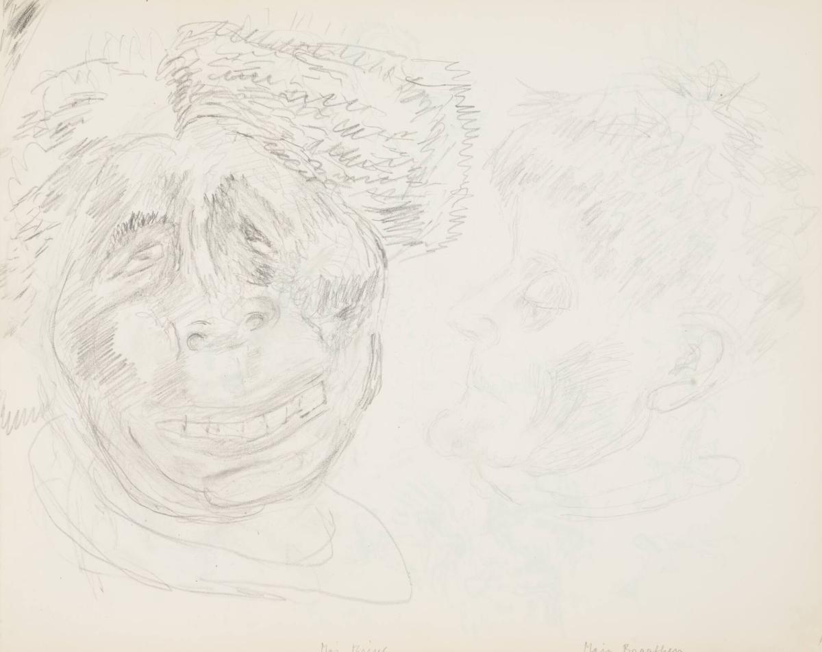 Skissblock nr 75, Frimärket, motstånd, Maj Bring, Maja Braathen