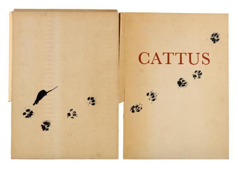 Katt 1 (det mjuka trolösa). Ur 'Cattus' av Lars Forssell