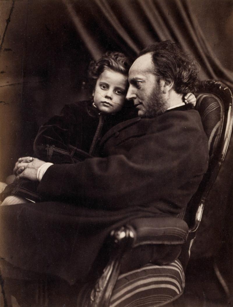 Lord Elcho with His Son
