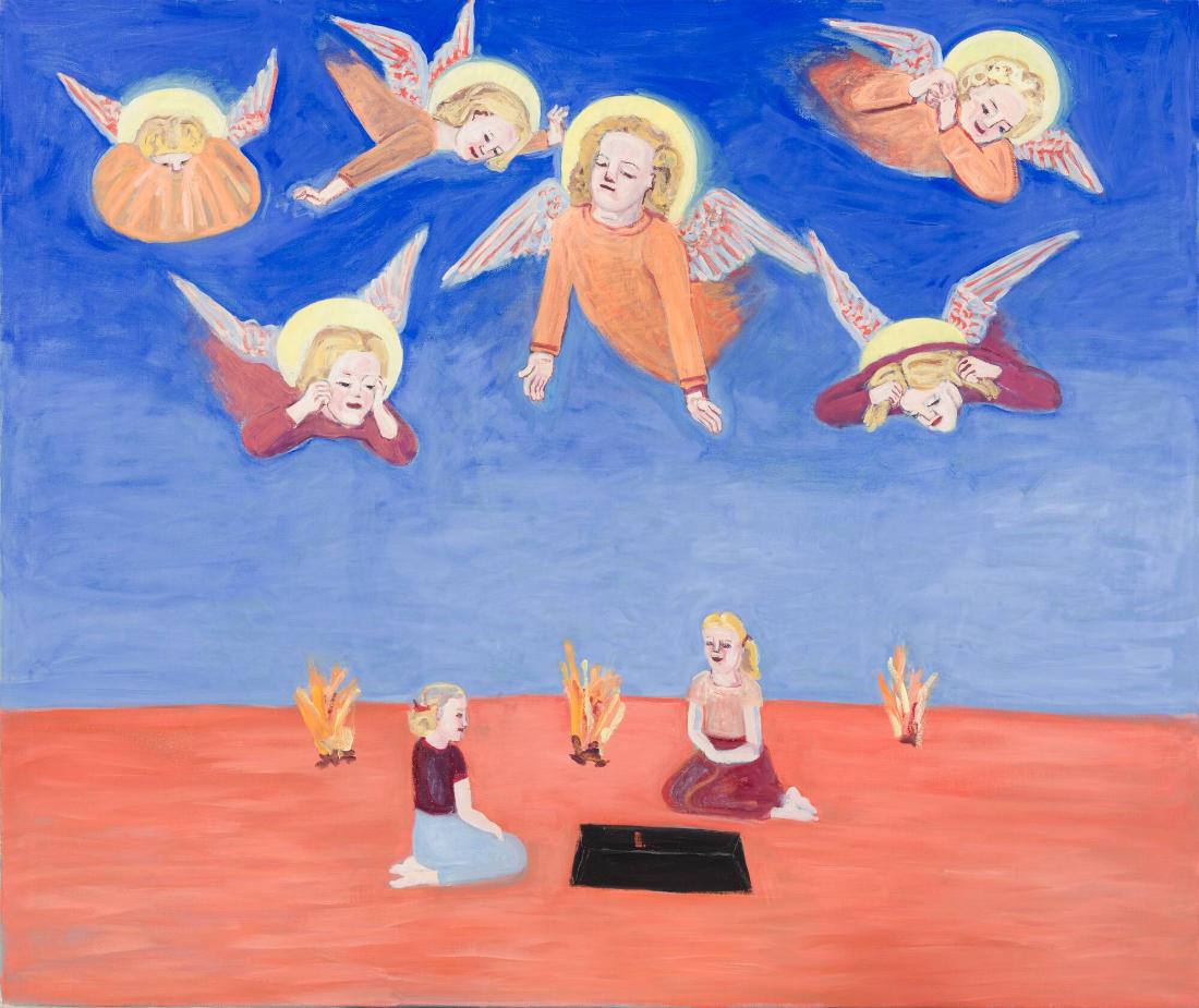 Vid graven, eldar (Giottos änglar)