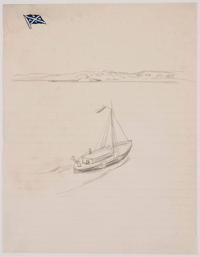 Segelbåt i skärgården