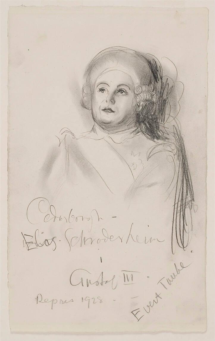 Cederborgh, Elias Schröderheim  i Gustav III