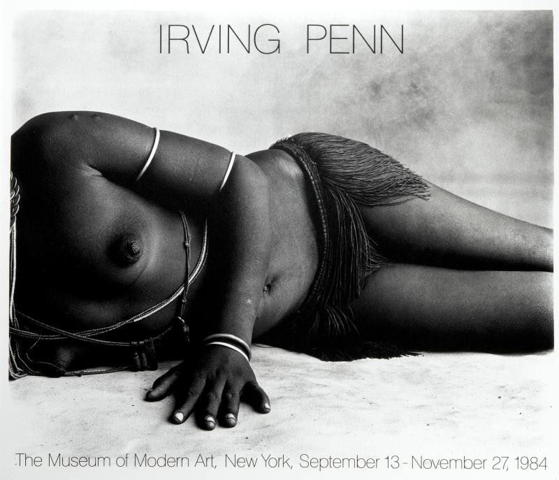Reclining Cameroon Woman (Torso), Chieftain's Wife (With typography, as a poster)