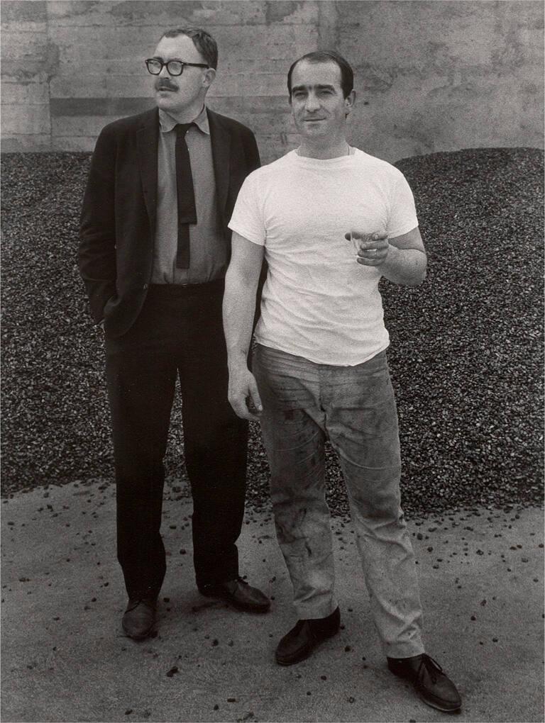 Pontus Hultén och Jean Tinguely