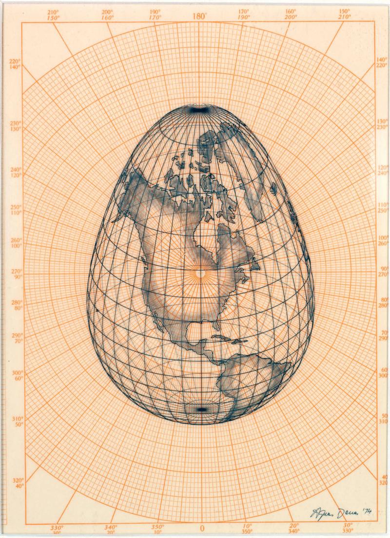 Isometric Systems in Isotropic Space. Map projections - The Egg