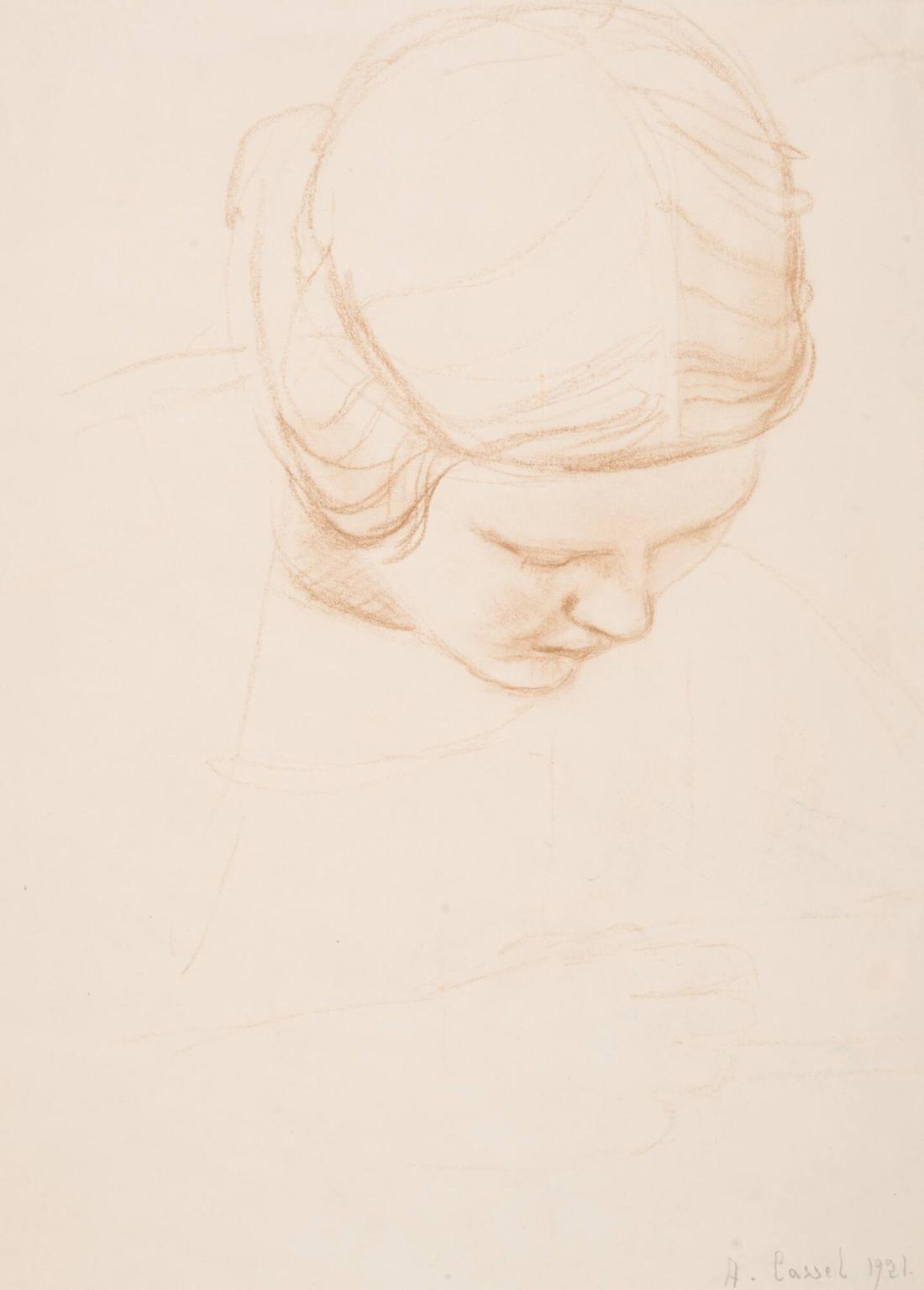 Inga, porträttstudie